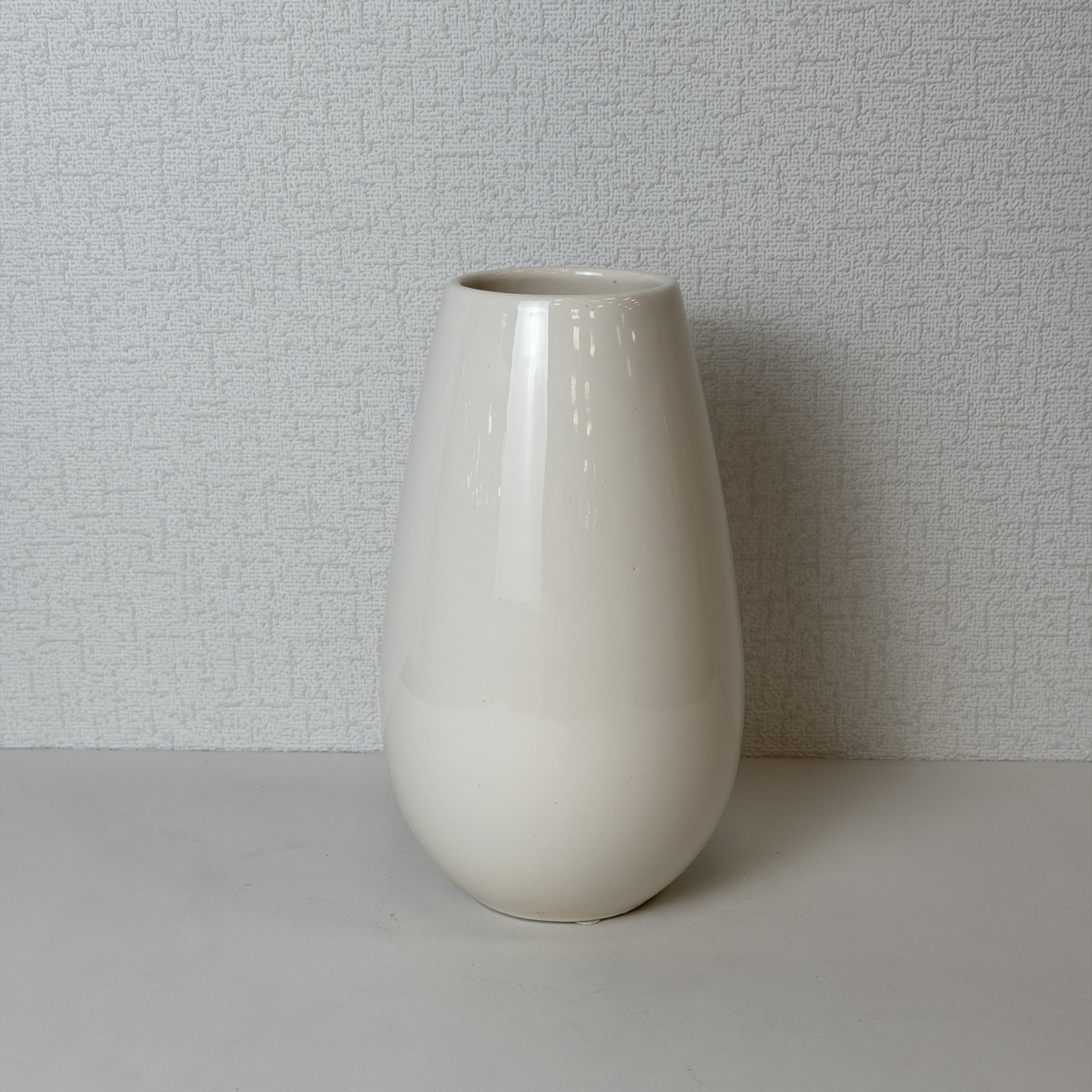 Ваза Бергамо кер 12.5х20 крем