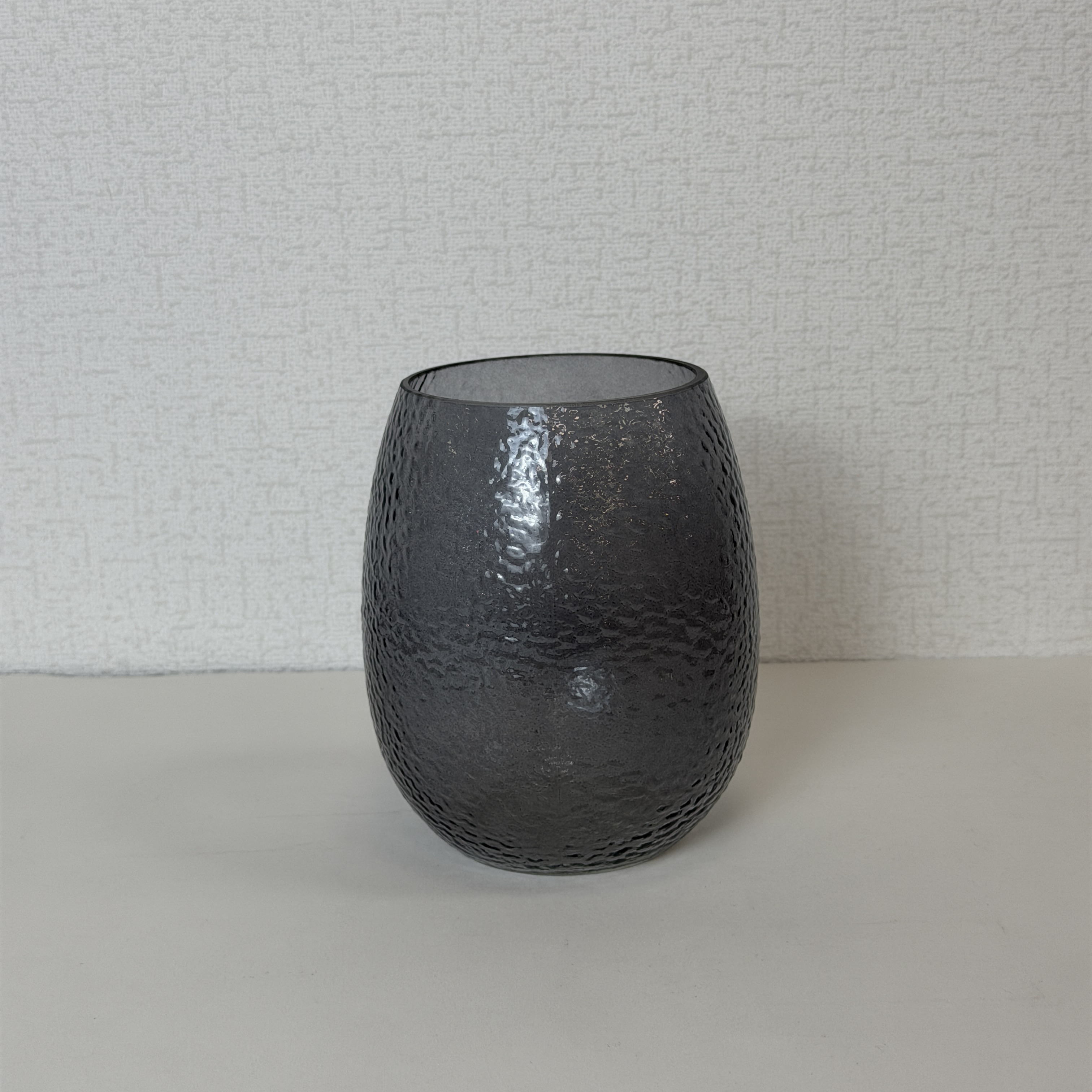 Ваза Энрика стекло 12х15 серый